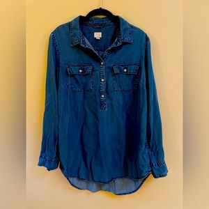 COPY - a new day Denim Tunic